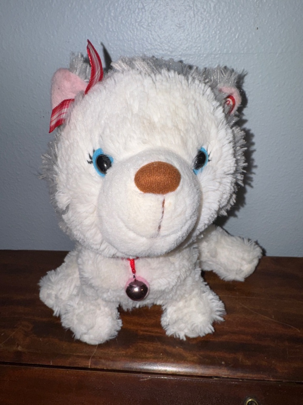 Hallmark "Bell" Husky Interactive Plush Animal Story Buddy TESTED
